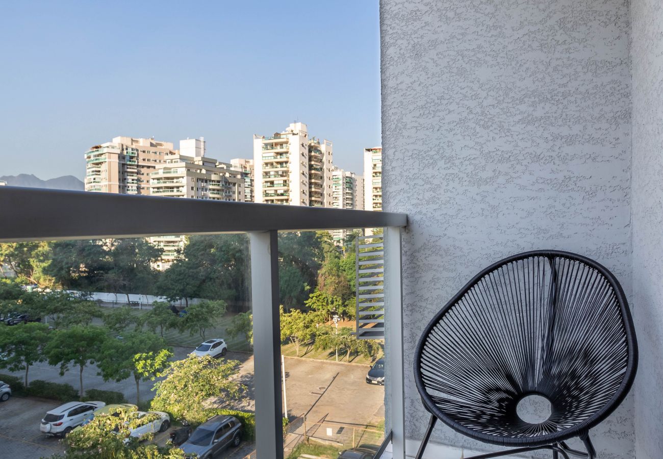 Appartement à Rio de Janeiro - Charme na Barra da Tijuca | Ótimo wifi | SA508 Z10