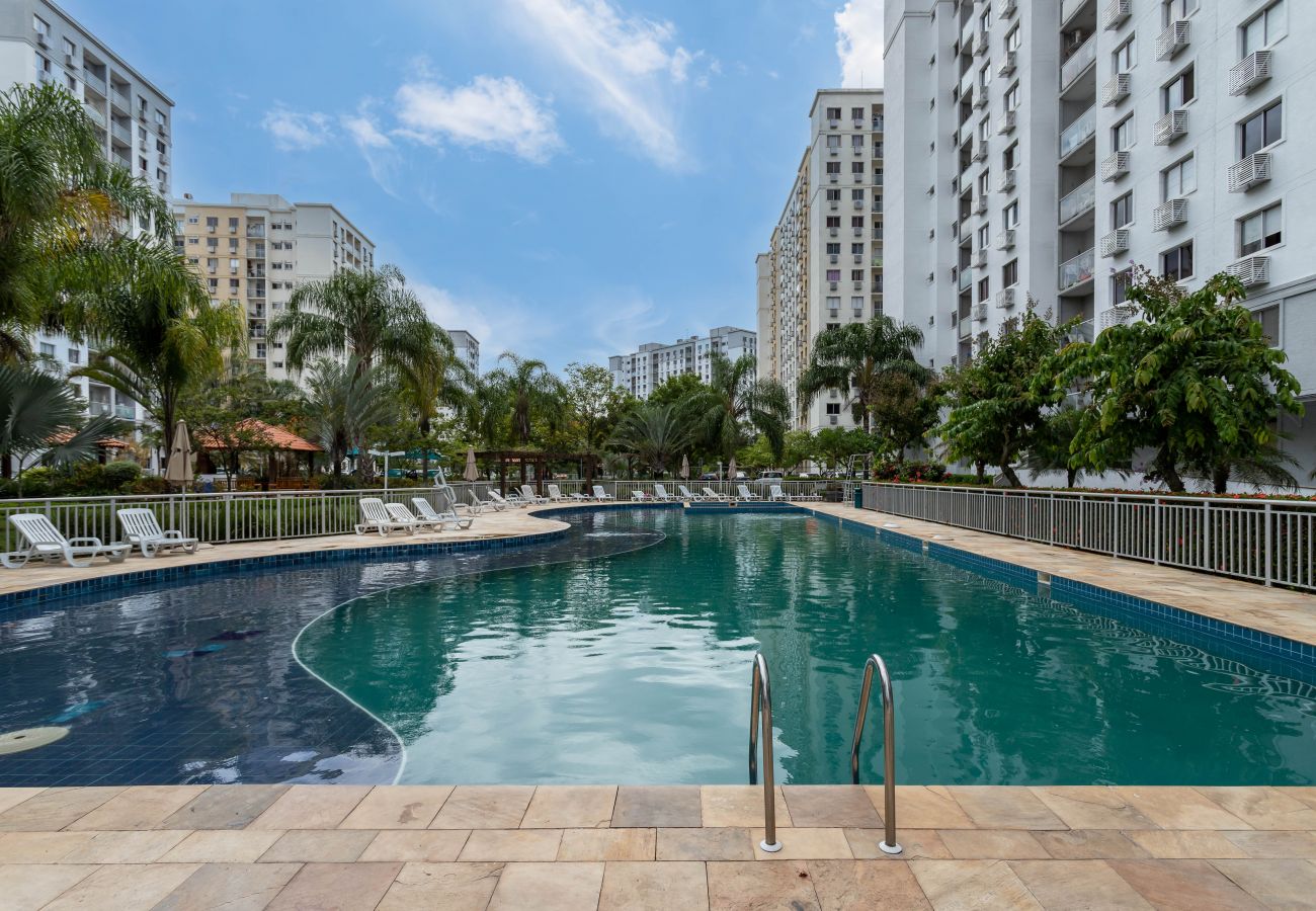 Appartement à Rio de Janeiro - Charme na Barra da Tijuca | Ótimo wifi | SA508