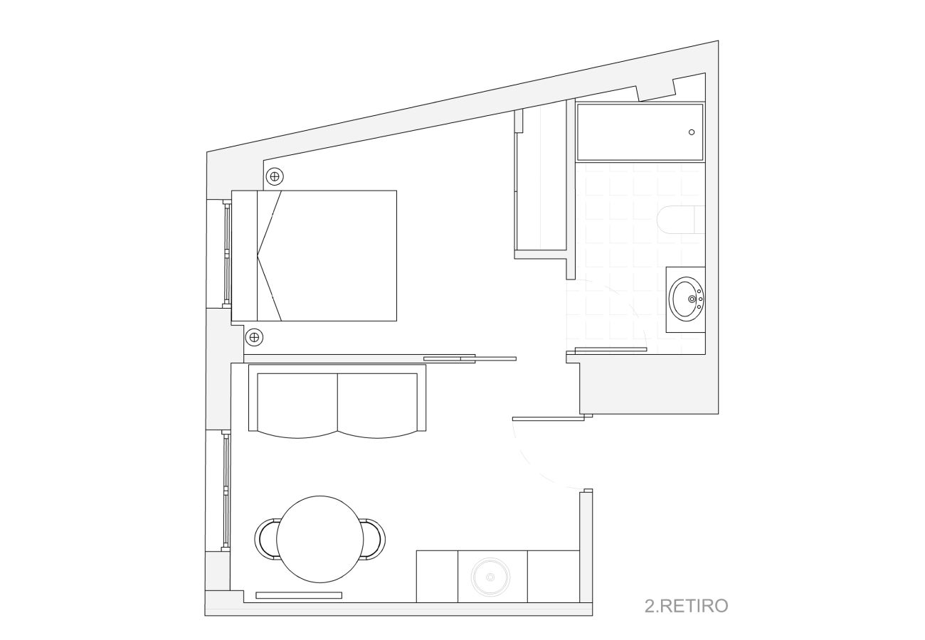 Appartement à Madrid - Appartement confortable dans le quartier Delicias 